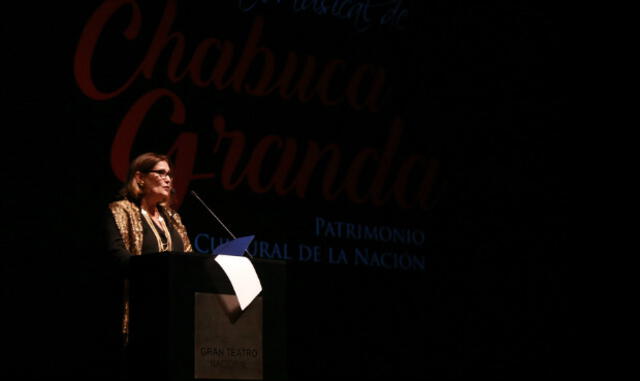 Se hace entrega de la declaratoria como Patrimonio Cultural de la Nación a la obra musical de Chabuca Granda