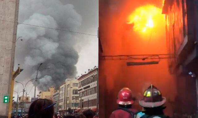 Incendio en Mesa Redonda: 30 tiendas de 'La Cochera' quedaron destruidas