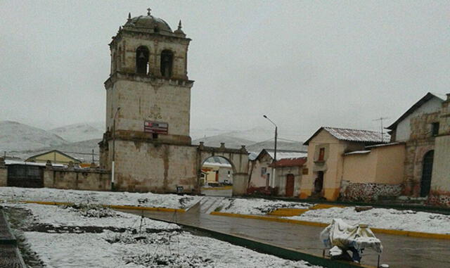 Lluvia y nevada generan problemas en Cusco