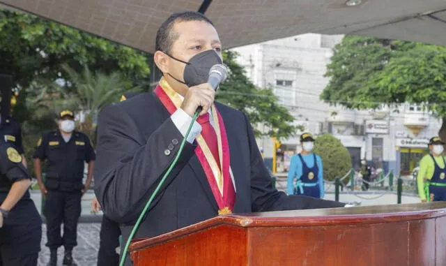Lambayeque gobernador Luis Díaz Bravo