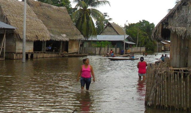 Pueblos bajo el agua por creciente del río Ucayali [FOTOS]