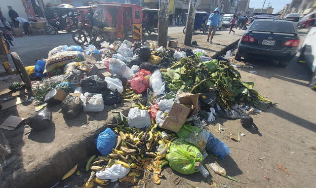 Lambayeque Chiclayo José Leonardo ortiz basura emergencia mercado Moshoqueque