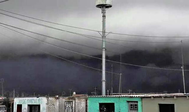 Nube gris cubrió Chiclayo y desató feroz lluvia y temor sobre la ciudad | VIDEO 