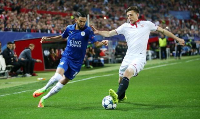 Leicester ganó 2-0 a Sevilla y logra histórico pase a cuartos de final de la Champions League