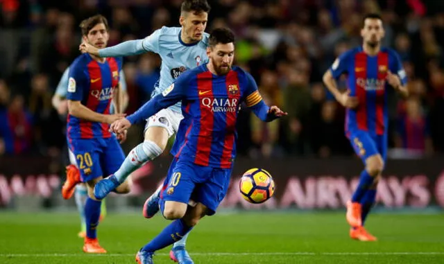 Barcelona goleó 5-0 al Celta de Vigo: Lionel Messi brilla con doblete y 'culés' sueñan con remontada al PSG