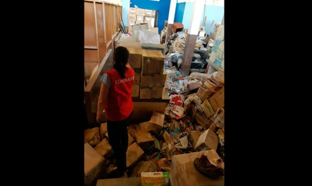 Contraloría descubre material educativo deteriorado en Lambayeque | VIDEO