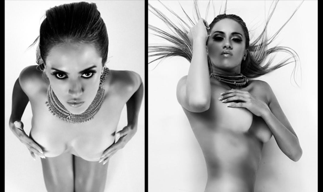 Vicviana Flores reaparece y hace su primer desnudo para 'Ángeles, la revista' [FOTOS]