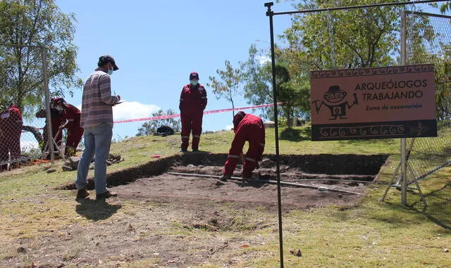 Cajamarca cerro Santa Apolonia excavaciones arqueología