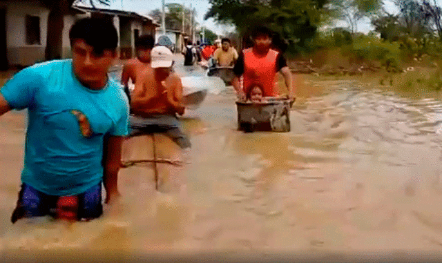 Inundación en Piura: población sigue en alerta ante emergencia [VIDEO] | EN VIVO
