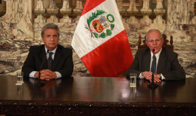 PPK asistió a la asunción de Lenín Moreno en Ecuador: “Éxitos en su gestión, presidente”