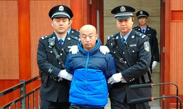 Zhao Zhihong fue ejecutado tras comprobarse su culpabilidad en diferentes crímenes. Foto: Daily Mail.