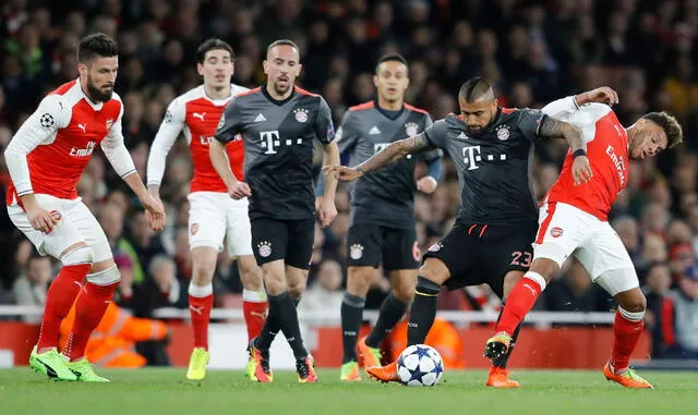 Arsenal vs. Bayern Múnich: goles y resumen del humillante 1-5 en Champions League |VIDEO