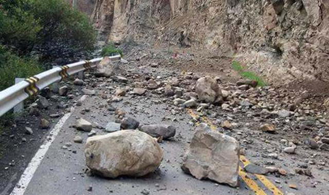 Tormentas destruyen vías en Áncash