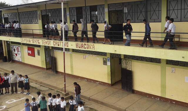 Cajamarca colegio Huacora
