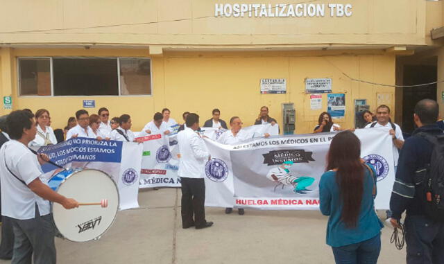Médicos inician huelga indefinida y es acatada a nivel nacional [VIDEO]