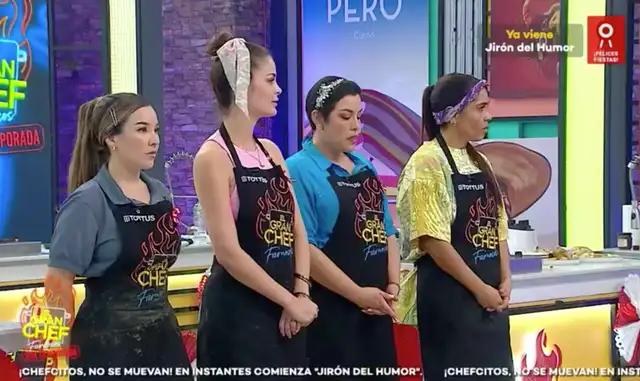 Laura Spoya fue la primera salvada en la última edición de 'El gran chef: famosos'. Foto: Latina Laura Spoya fue la primera salvada en la última edición de 'El gran chef: famosos'. Foto: Latina
