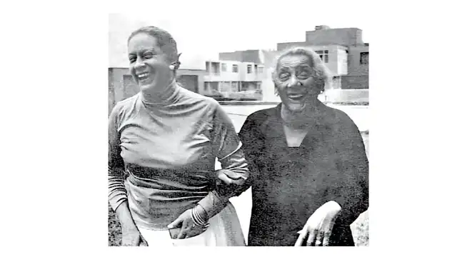 Chabuca Granda y Victoria Angulo. Imagen: Difusión. Chabuca Granda y Victoria Angulo. Imagen: Difusión.