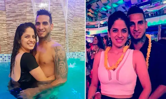 Miguel Trauco y Karla Gálvez