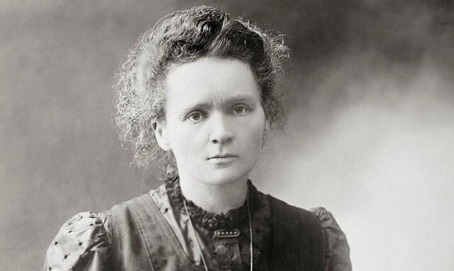 La ilustre científica Marie Curie.
