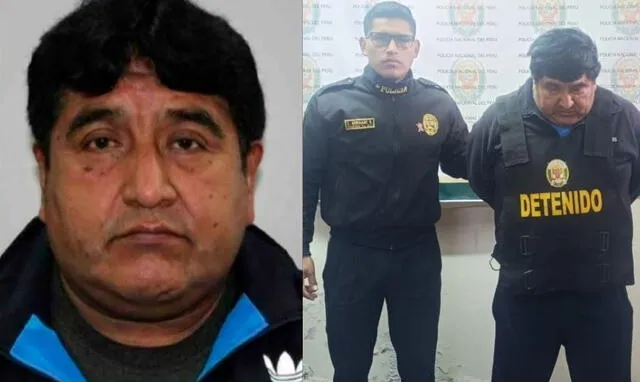  Hialmar Sánchez detenido por la PNP. Foto: ATV.   