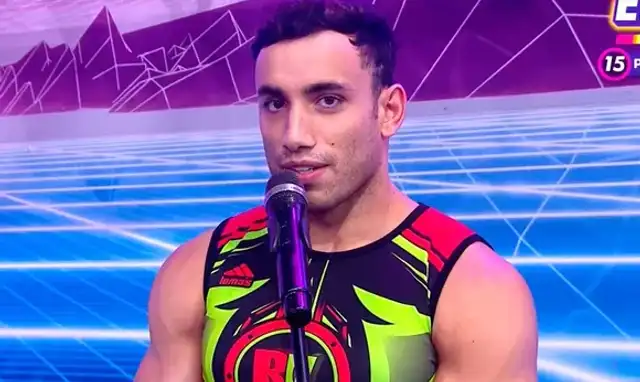  Said Palao protagoniza un curioso momento durante una competencia en 'Esto es guerra'. Foto: América Televisión   
