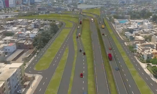 Así conectaría la Vía Expresa Sur con la Panamericana Sur. Foto: Municipalidad de Surco<br>   