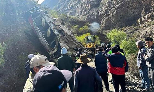 Aparatoso accidente de tránsito en Áncash. Foto: Andina