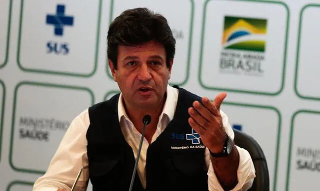 Se rumora la salida del ministro de Salud, Luiz Henrique Mandetta, por su posición contraria a la de Jair Bolsonaro: Foto: RFI.