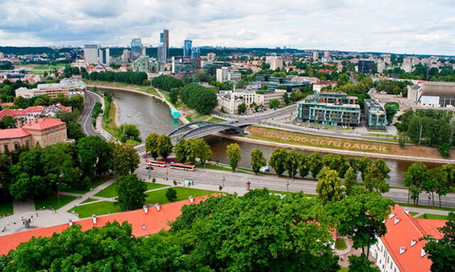 Vilna es la capital de Lituania. Foto: difusión.