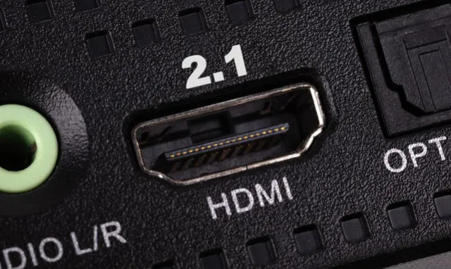  Así lucen los puertos HDMI 2.1. Foto: Computer Hoy 