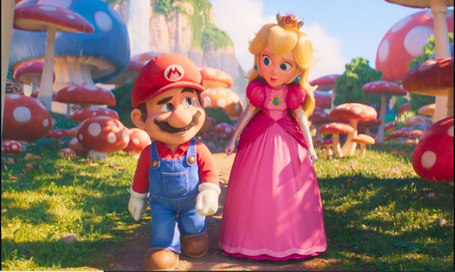 Mario y la Princesa Peach. Foto: Rolling Stone.   