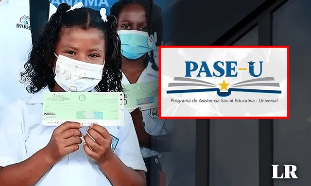 El pago del PASE-U se entrega a los estudiantes tres veces durante cada año. Foto: composición LR/ Ifarhu