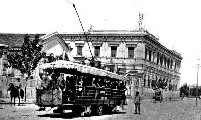 Este es el tranvía eléctrico de La Plata, el primero de América Latina. Foto: iStock/Ref.   