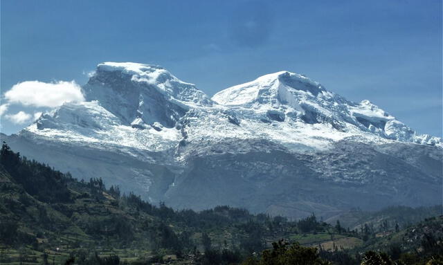 A diferencia de las otras montañas en los Andes, el Huascarán no comparte territorio con Argentina. Foto: Billiken.   