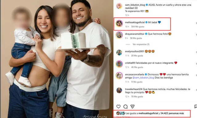  Samahara Lobatón dio a conocer su tercer embarazo. Foto: difusión   