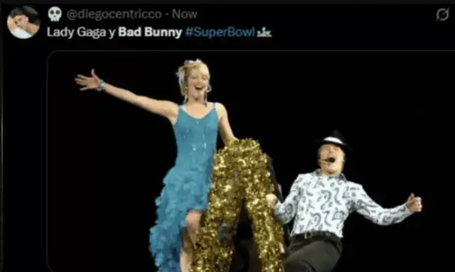  Divertidos memes sobre la presentación de Bad Bunny. Foto: X    