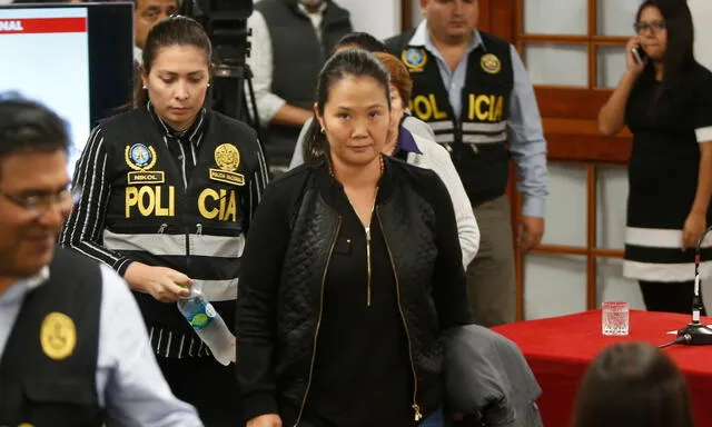 Keiko Fujimori salió del penal por segunda vez