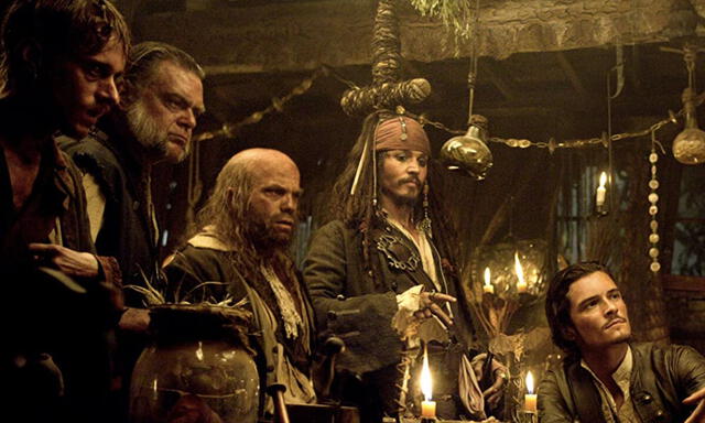 Jack Sparrow en "Piratas del Caribe". Foto: Disney