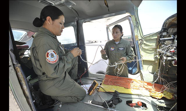 Conoce a las ocho mujeres que dominan la Aviación Policial en el país | VIDEO