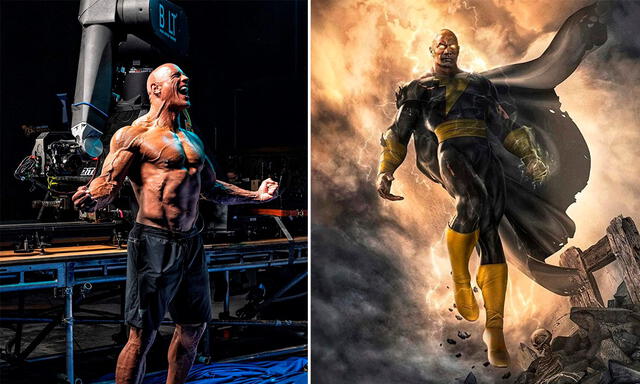 Dwayne Johnson es Black Adam