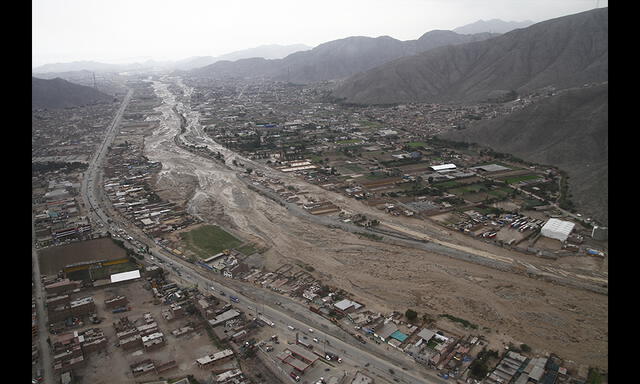 Huaicos en el Perú: Impresionantes imágenes aéreas del desastre | FOTOS
