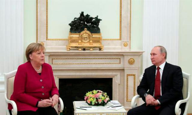 Ambos líderes trataron la crisis que se vive  con Irán. Foto: EFE