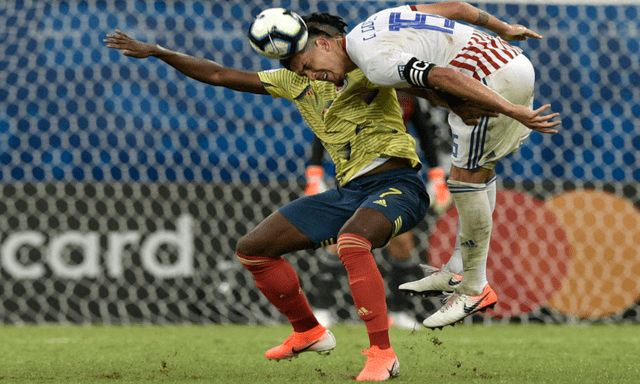 Colombia vs. Paraguay se medirán en el último duelo del año por las Eliminatorias Qatar 2022 mañana 16 de noviembre. Foto: AFP