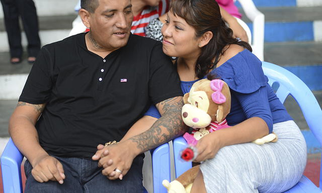 Internos del penal de Lurigancho se comprometieron simbólicamente con sus parejas por el Día del Amor | FOTO
