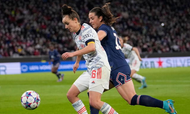 Bayern Múnich y PSG juegan por los cuartos de final de la Champions League femenina. Foto: Bayern Múnich.