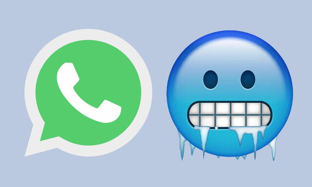 WhatsApp: ¿qué significa el emoji de la carita helada y cuándo debes usarlo?