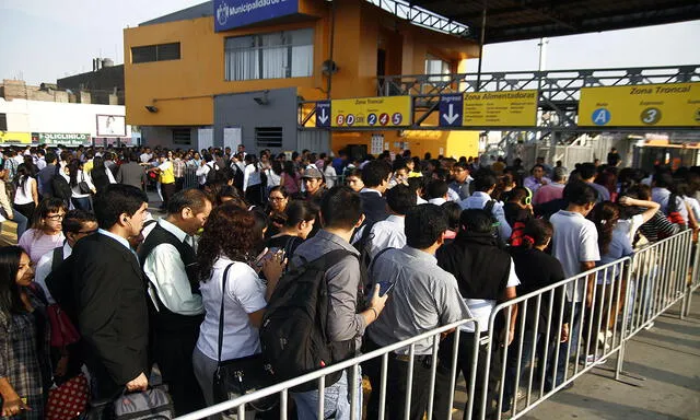  Así luce la estación Naranjal, la más congestionada del Metropolitano [FOTOS]