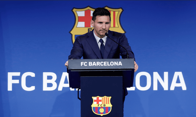 Emotiva despedida de Leo, del equipo que lo cobijo: FC Barcelona. Conoce la cantidad de preseas del astro argentino. Foto: efe