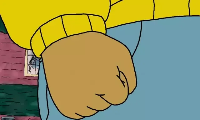 El puño de Arthur es un meme muy popular en redes sociales. Foto: Instagram/@arthur.pbs