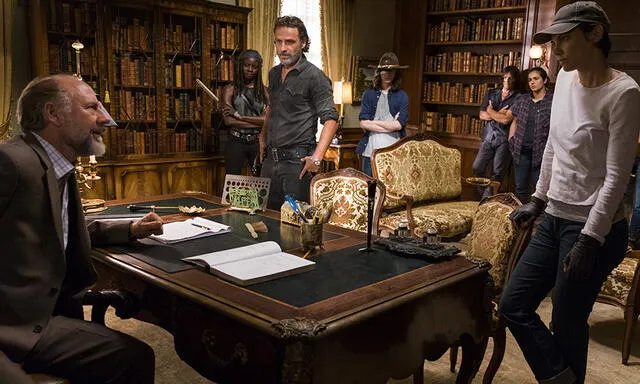 "The Walking Dead": el detrás de cámaras previo al estreno de la segunda mitad de la temporada 7 | FOTOS